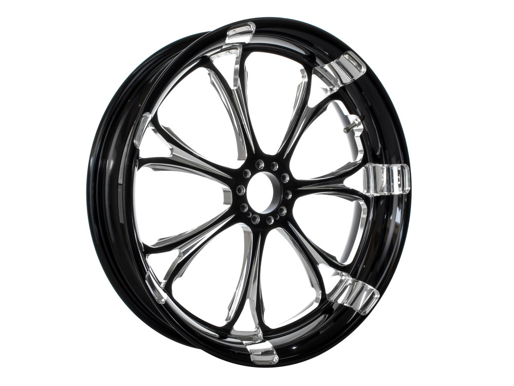 21in. x 3.50in. wide Paramount Wheel – Black Contrast Cut Platinum.