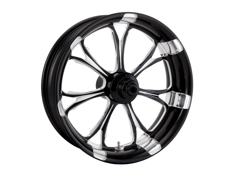 26in. x 3.50in. wide Paramount Wheel – Black Contrast Cut Platinum.