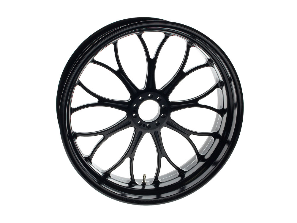 18in. x 5.50in. wide Revolution Wheel – Black Anodised.