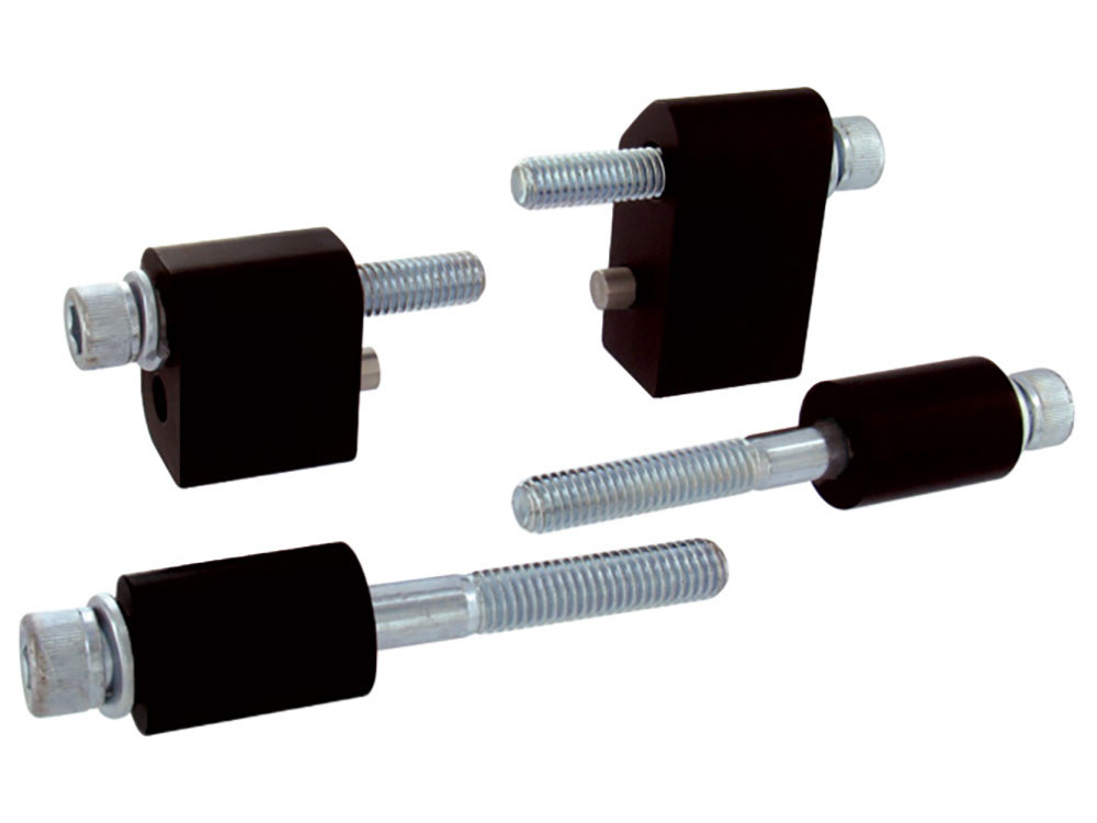 Driver Floorboard Spacers. Fits Touring 2009up