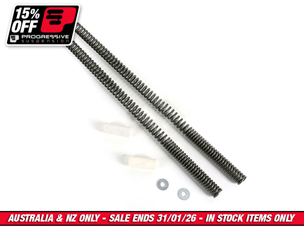 Fork Spring Kit for 35mm Fork Tubes. Fits Big Twin FX 1973-1986, Sportster 1973-1987 & FXR 1982-1988.