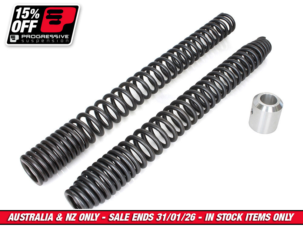 Standard Duty Fork Spring Kit. Fits Dyna Low Rider 'S' 2016-2017.