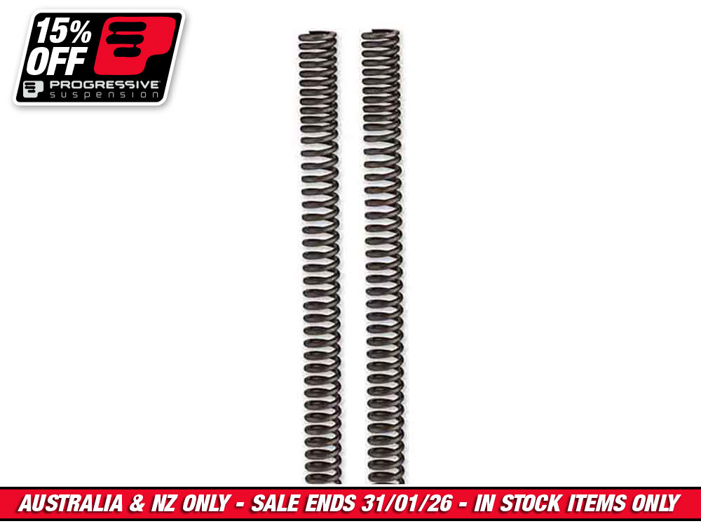 Fork Spring Kit for 39mm Fork Tubes; Fits Sportster 2016-2021. Standard Spring Rate.