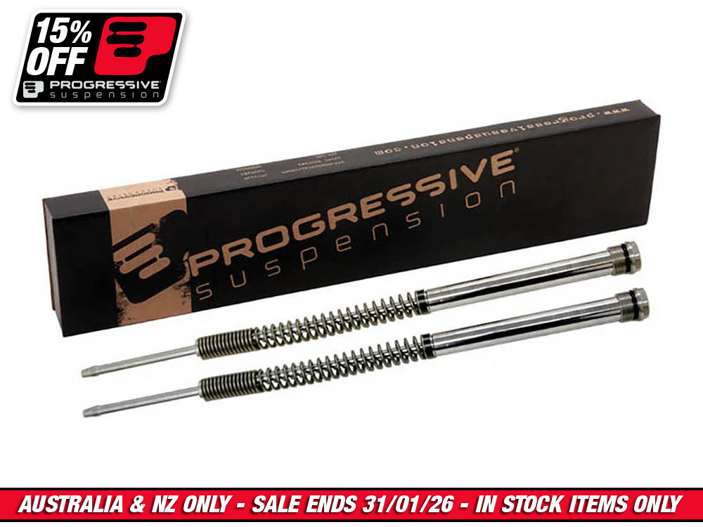 Monotube Fork Cartridge Kit. Fits FX Softail 2000-2015 & Dyna Wide Glide 2000-2005.