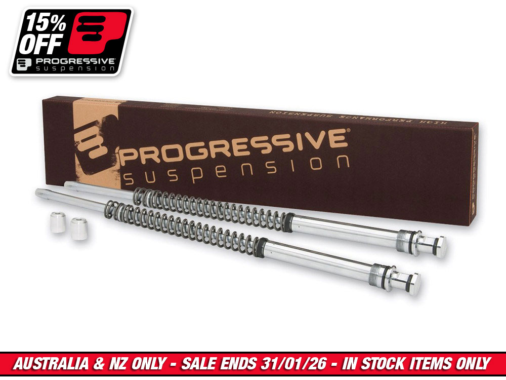 Monotube Fork Cartridge Kit. Fits Most Sportster 2004-2021