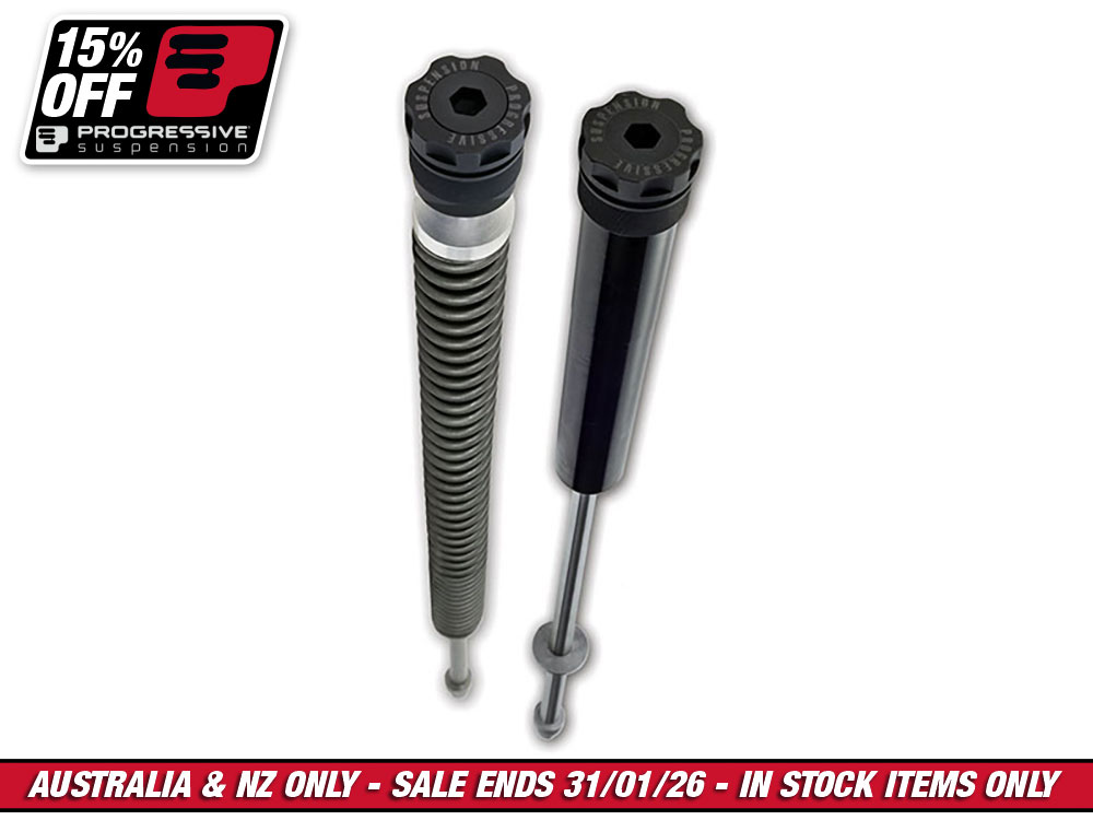 Monotube Fork Cartridge Kit. Fits Mid Glide Dyna 2006-2017.