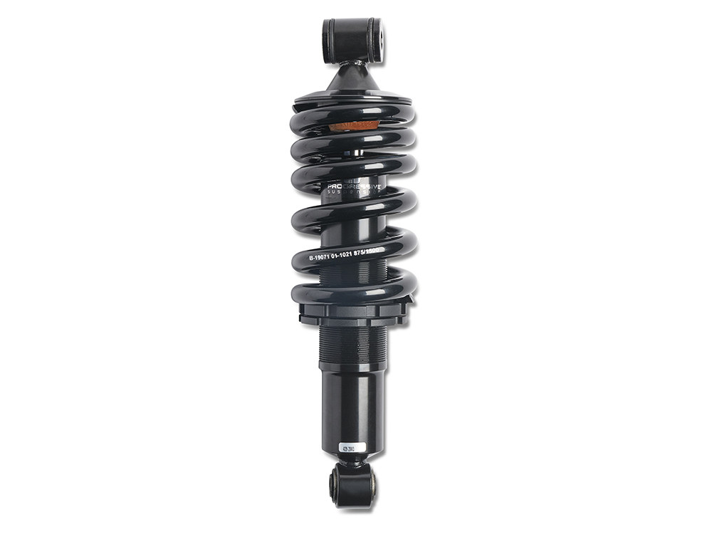 429 Series, 12.6in. Heavy Duty Spring Rate Rear Shock Absorber – Black. Fits Softail 2018up.
