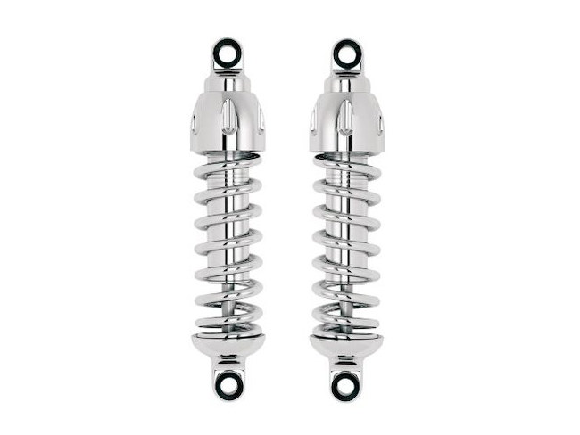 430 Series, 13in. Standard Spring Rate Rear Shock Absorbers – Chrome. Fits Street 2015-2020