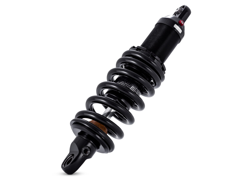 465 Series, 13.5in. Standard Spring Rate Rear Shock Absorber – Black. Fits Softail 2018up.