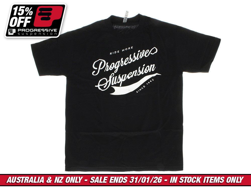 Progressive Suspension Ride More T-Shirt. Medium