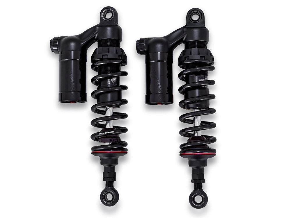 990 Sport Series, 12.5in. Rear Shock Absorbers - Black. Fits Dyna 1991-2017.