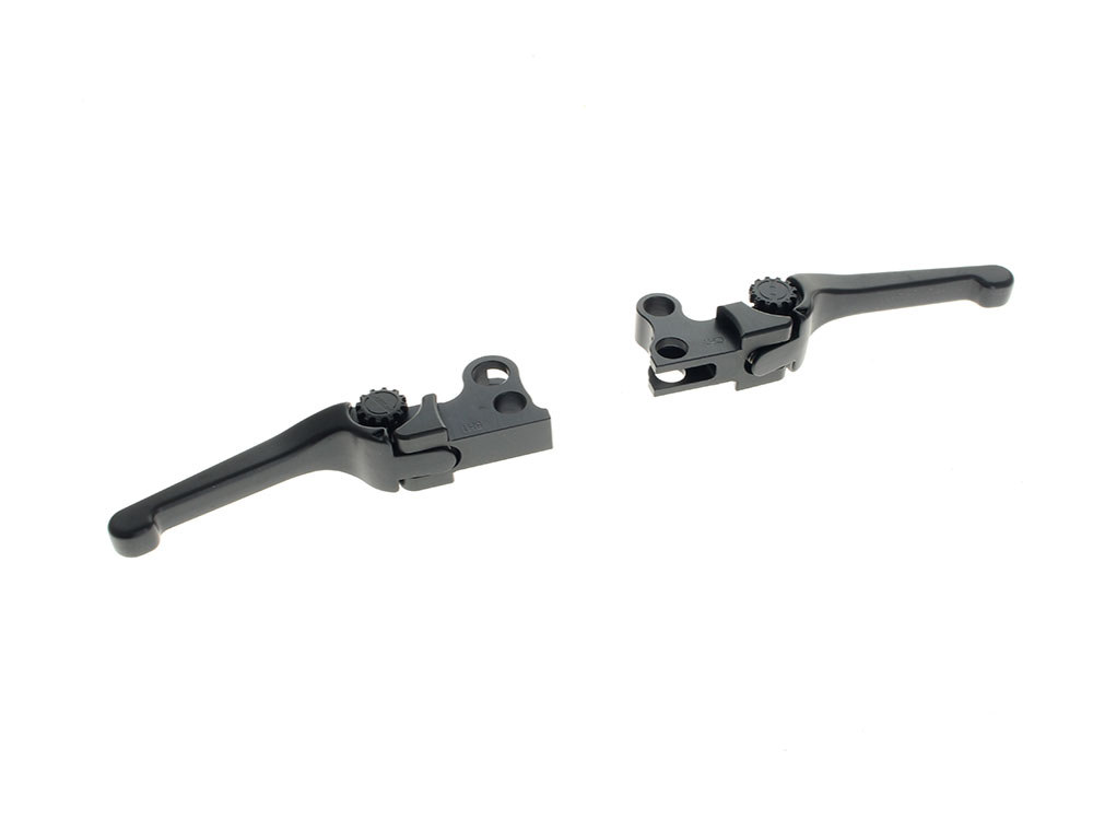 Adjustable Anthem Levers - Black. Fits HD 1982-1995