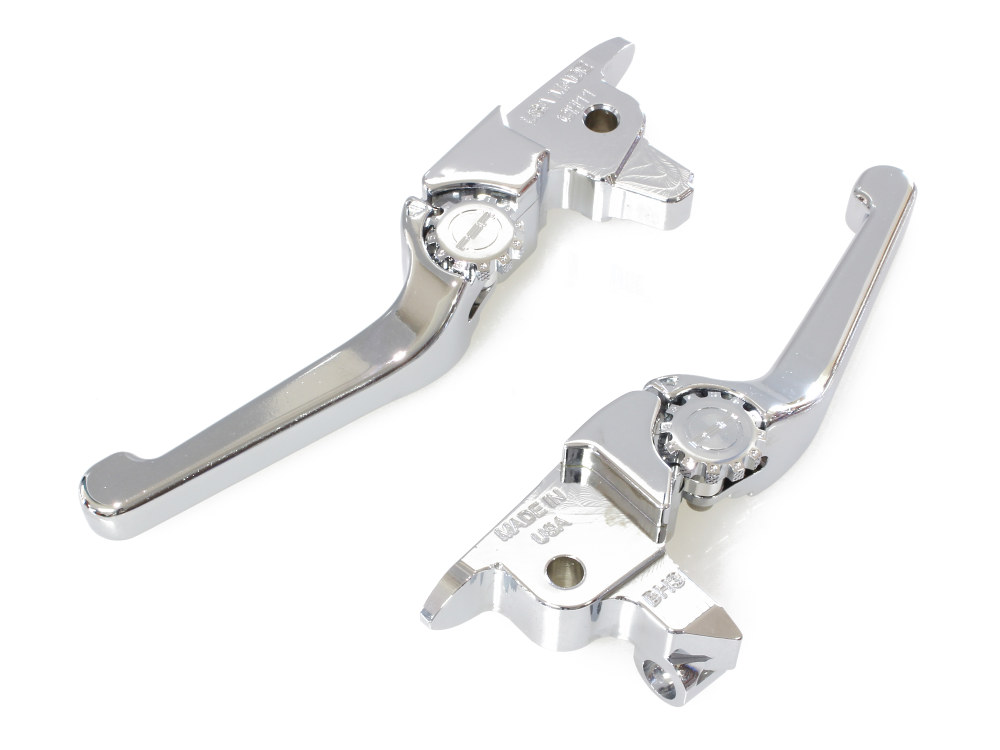 Adjustable Anthem Levers - Chrome. Fits Touring 2017-2020 With Hydraulic Clutch