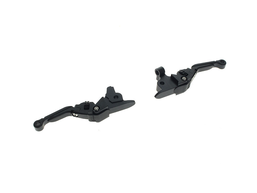Adjustable Anthem Pro Levers - Black. Fits Touring 2017-2020 With Hydraulic Clutch
