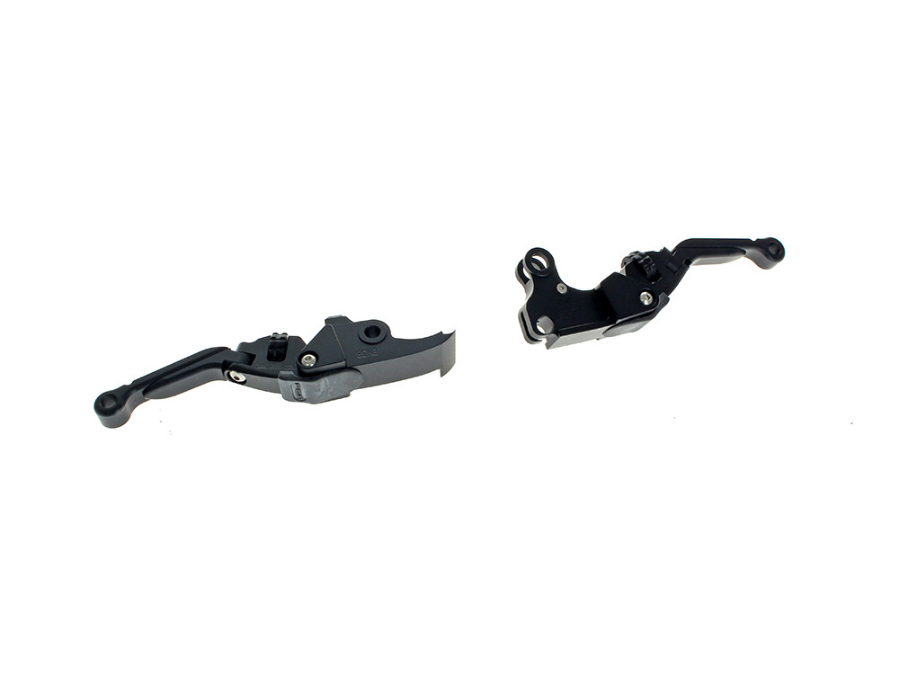 Adjustable Anthem Pro Levers - Black. Fits CVO Touring 2023up & Street Glide & Road Glide 2024up