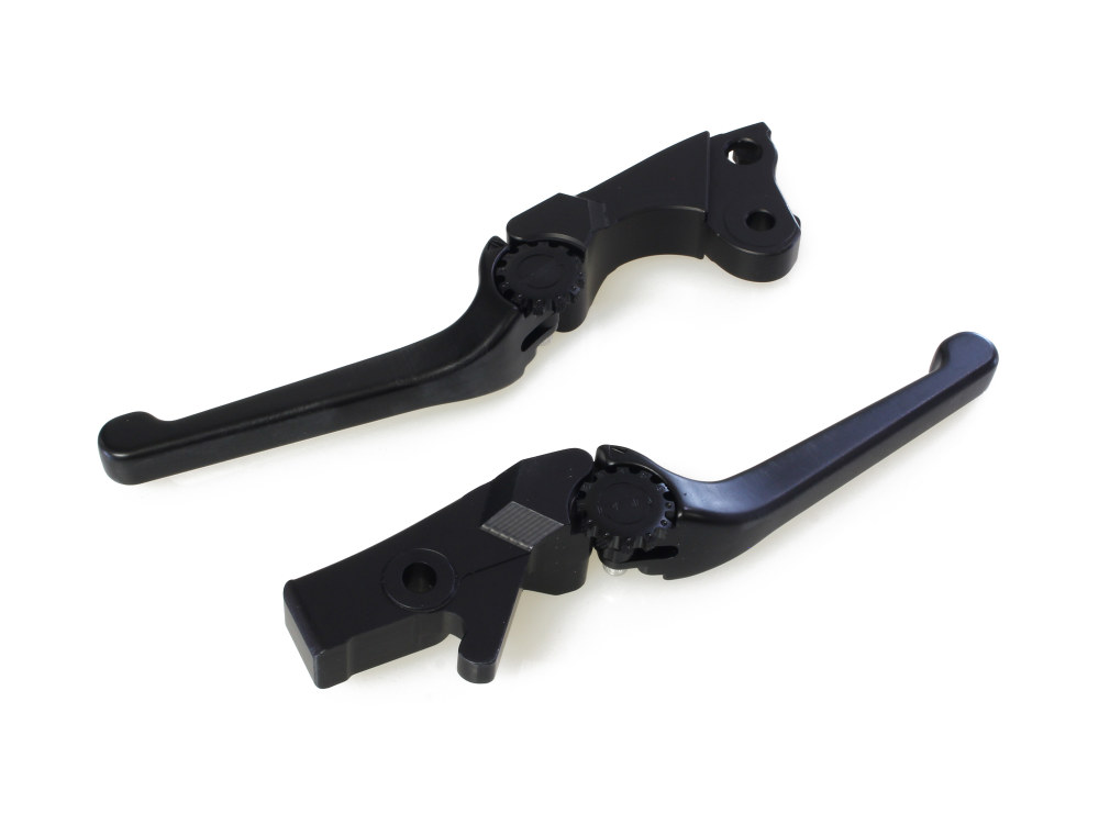 Adjustable Anthem Levers - Black. Fits Indian Cruiser 2022up