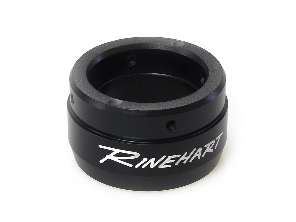 Rinehart End Cap - Black. Fits 3.5in. Mufflers.