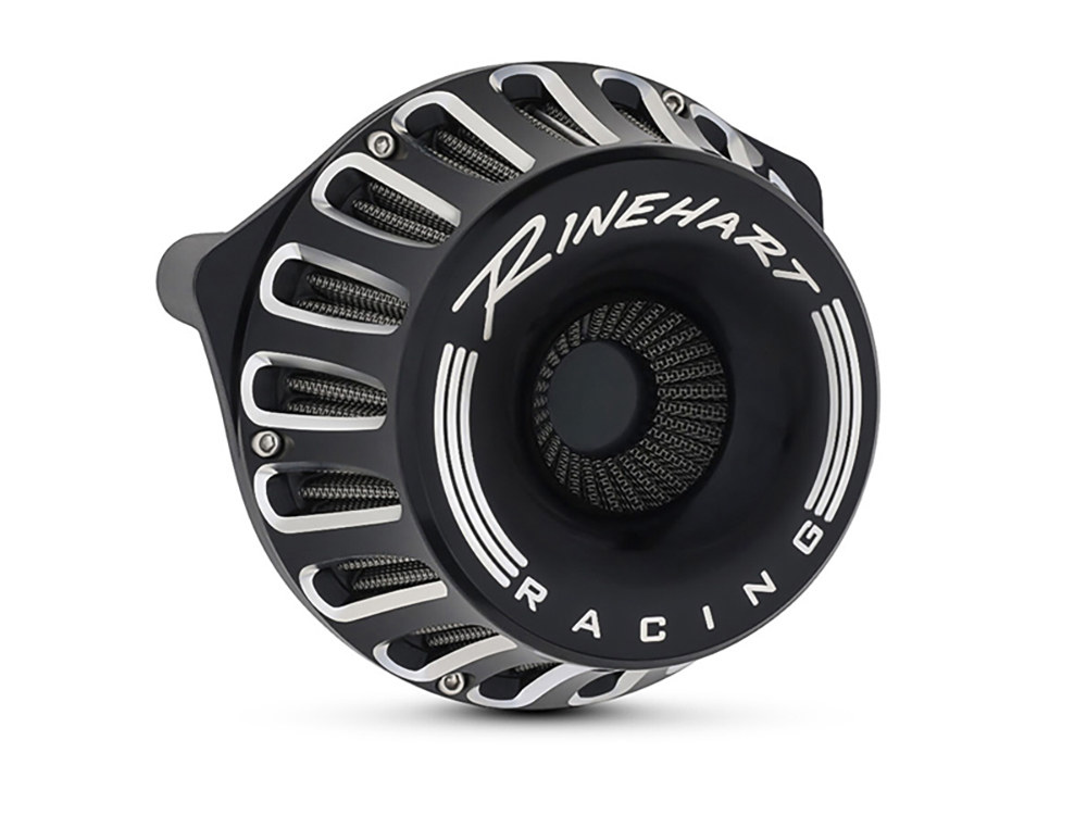 Moto Air Cleaner Kit - Black. Fits Sportster 1991-2021