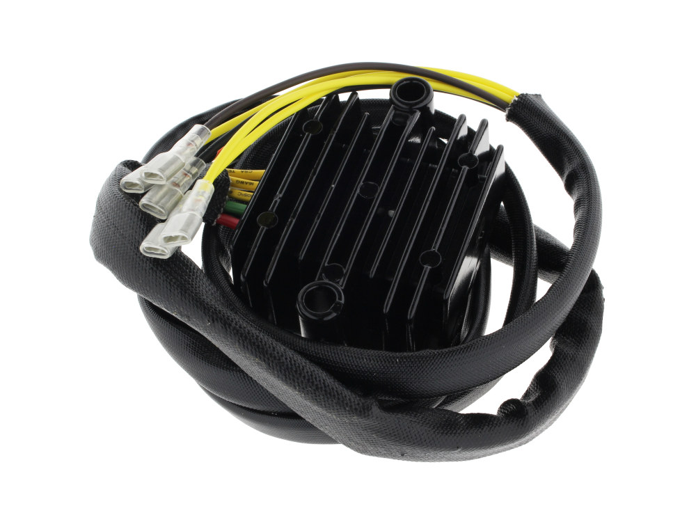 Regulator/Rectifier - Black. Fits BMW 600-1000cc 1970-1998.