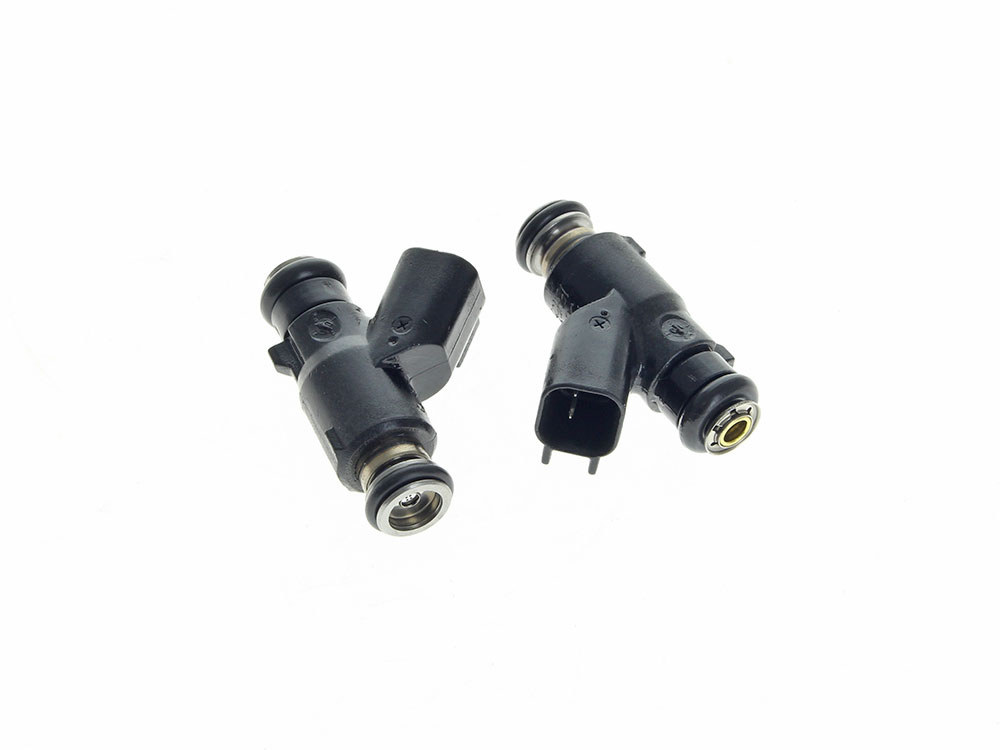 5.38g/s Fuel Injector Set. Fits Softail 2006-2015, Dyna 2006-2017 & Touring 2006-2007.