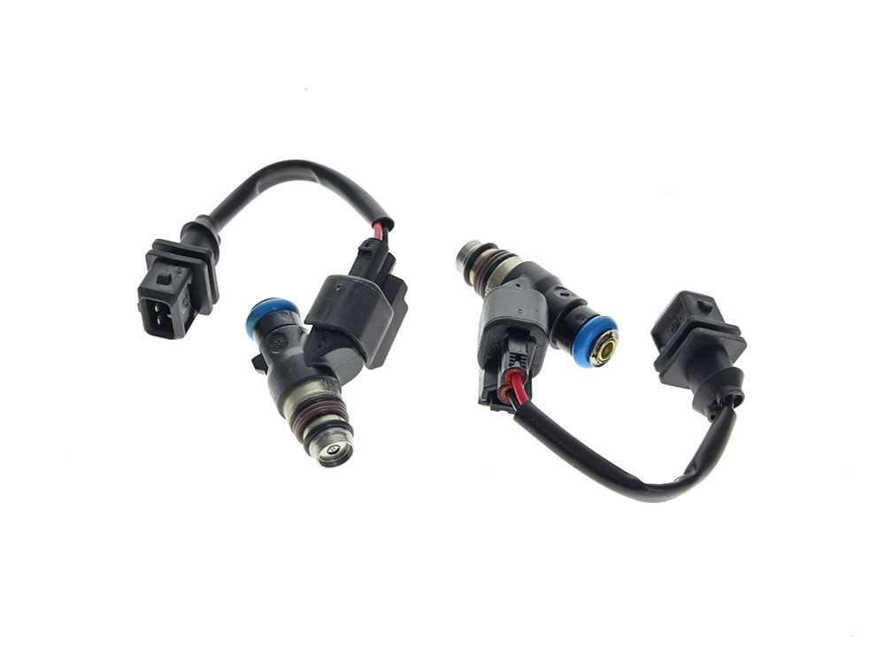 Fuel Injector 6.24g/s EV-1. Fits Touring 2002-2005 & 2008-2016, Dyna 2004-2005, Softail 2001-2005 & 2016-2017, Sportster 2007-2017, V-Rod 2002-2017