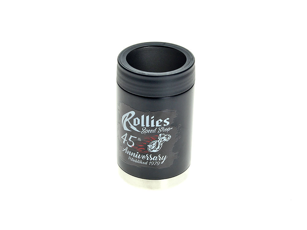 Rollies 45th Anniversary OG Logo Stainless Steel Insulated Beer Cooler – Black