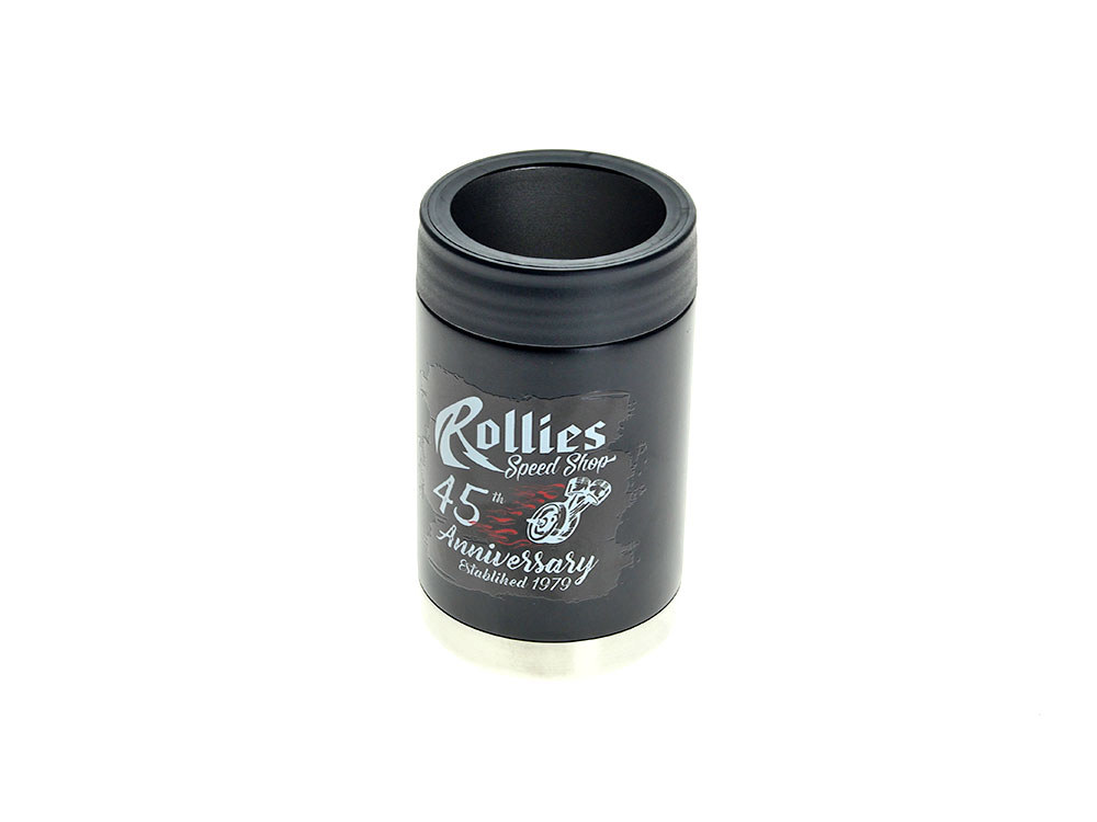 Rollies 45th Anniversary OG Logo Stainless Steel Insulated Beer Cooler - Black