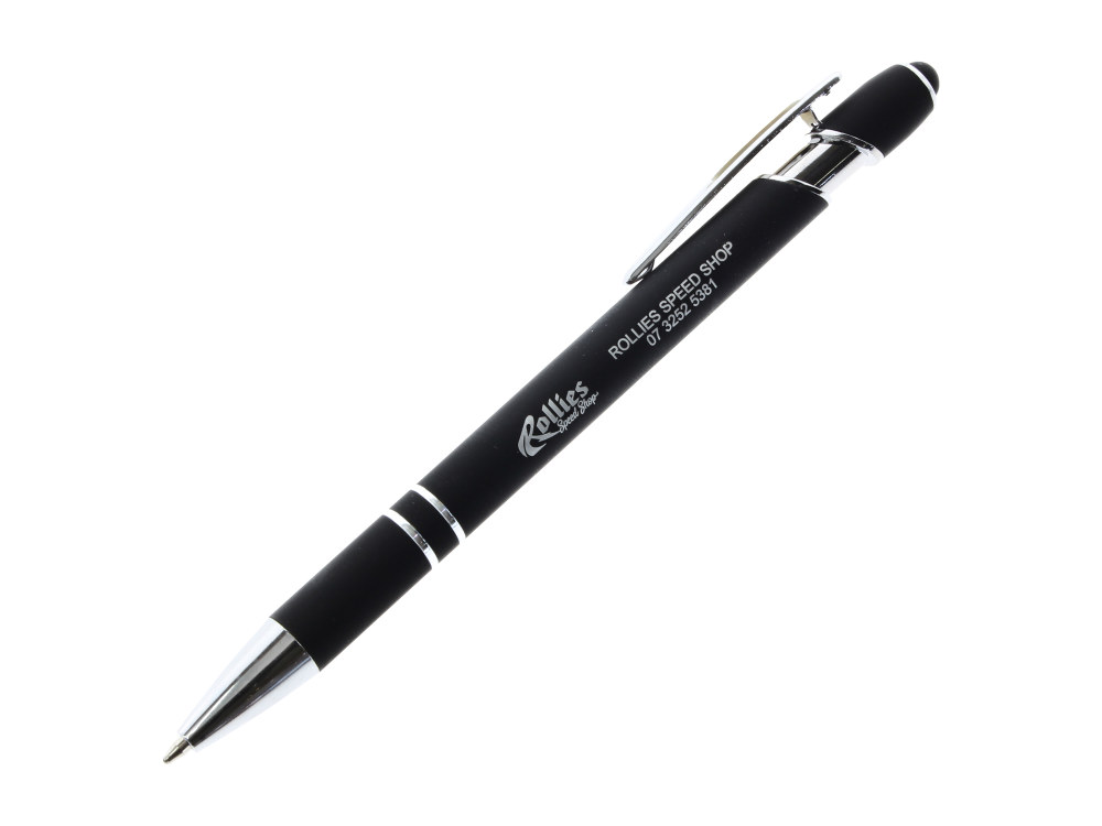Rollies Speed Shop Distribution Black Pen.