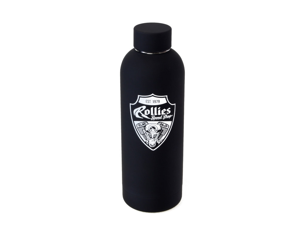 Black Rollies Stainless Steel Double Wall Water Bottle – 500ml