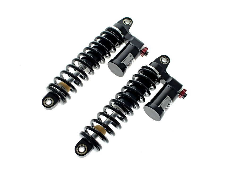 13in. RS-2 Piggyback Rear Shock Absorbers - Black. Fits Touring 1999up.