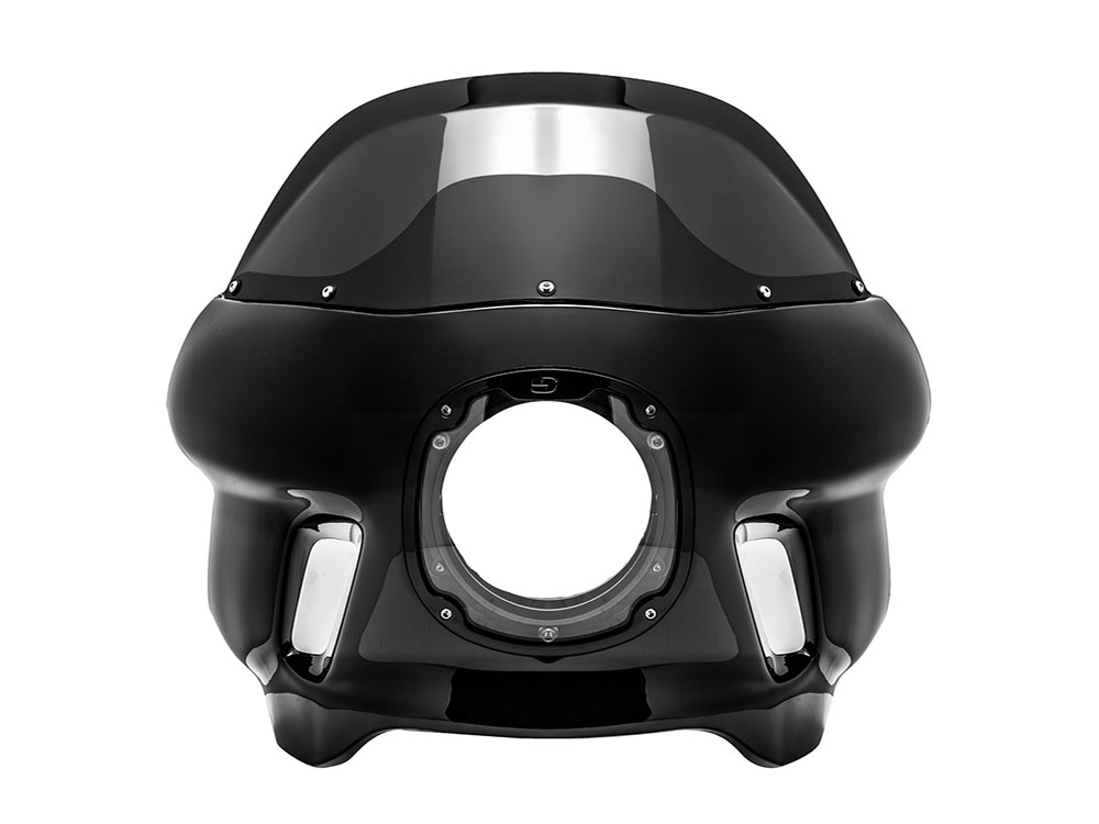 S-RT Mini Fairing - Gloss Black. Fits Softail Street Bob 2018up, Low Rider 2018-2020 & Standard 2020up