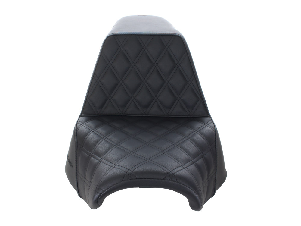 Step-Up Front LS Dual Seat with Black Double Diamond Lattice