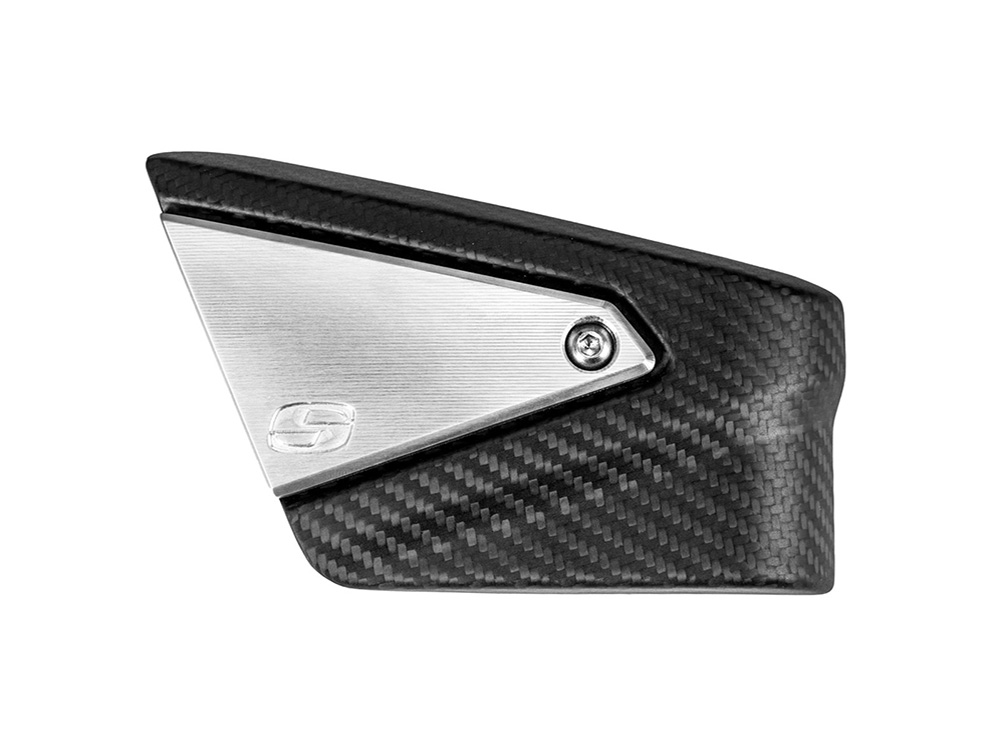 SADDLEMEN SEATS Carbon Coil Cover - Matte Finish. Fits Softail 2018up & CVO Touring 2023up, Street Glide & Road Glide 2024up, Touring 2025up