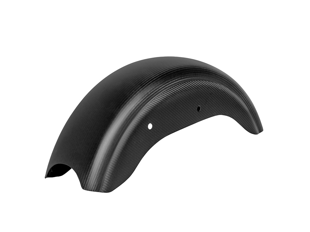 SADDLEMEN SEATS Carbon Rear Fender - Matte Finish. Fits Softail Street Bob 2018up, Slim 2018-2021 & Standard 2020-2024