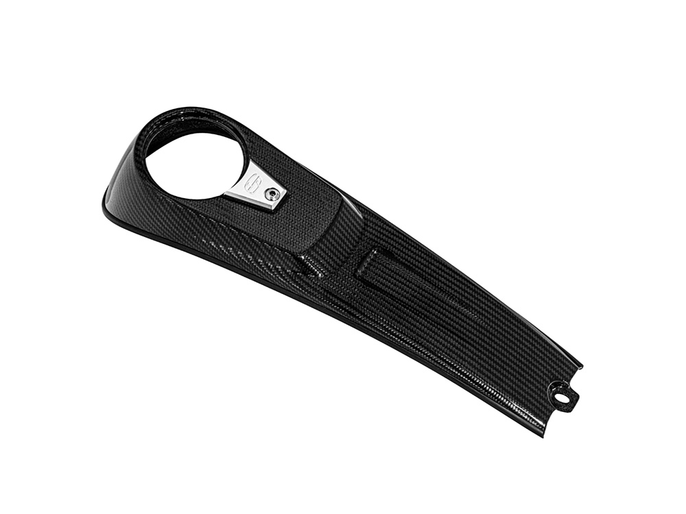 SADDLEMEN SEATS Carbon Dash with Speedo Relocation Kit – Gloss Finish. Fits Low Rider S 2022up & Low Rider ST 2025up & Breakout 2025up with Speedo Relocation