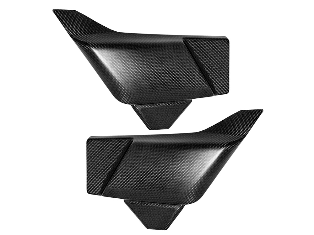 SADDLEMEN SEATS Carbon Side Covers - Matte Finish. Fits CVO Touring 2023up, Street Glide & Road Glide 2024up, Touring 2025up