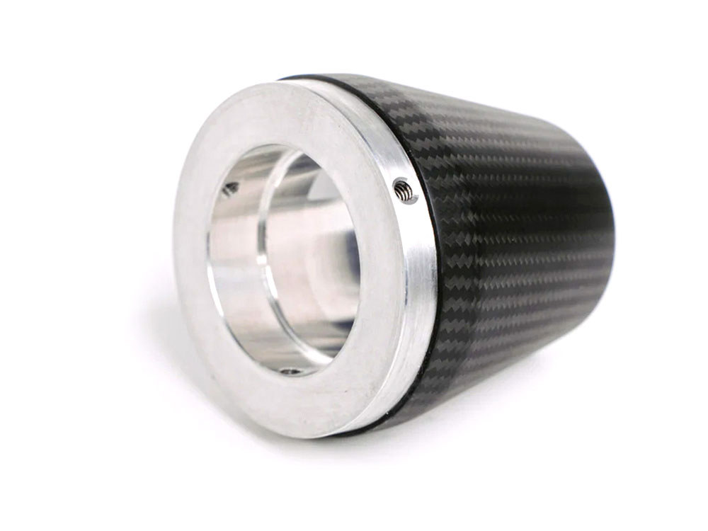 Carbon Fiber End Cap. Fits Sawicki Exhaust Systems.