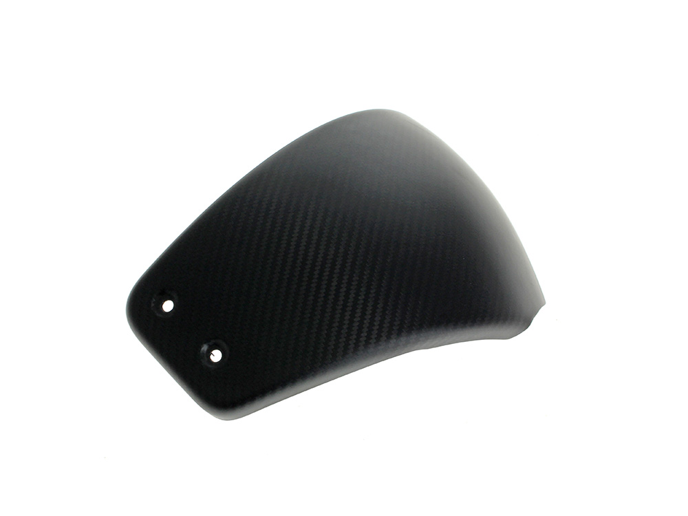 Left Hand Side Carbon Side Cover - Matte Finish. Fits Softail 2018-2024 without Remote Preload Adjuster