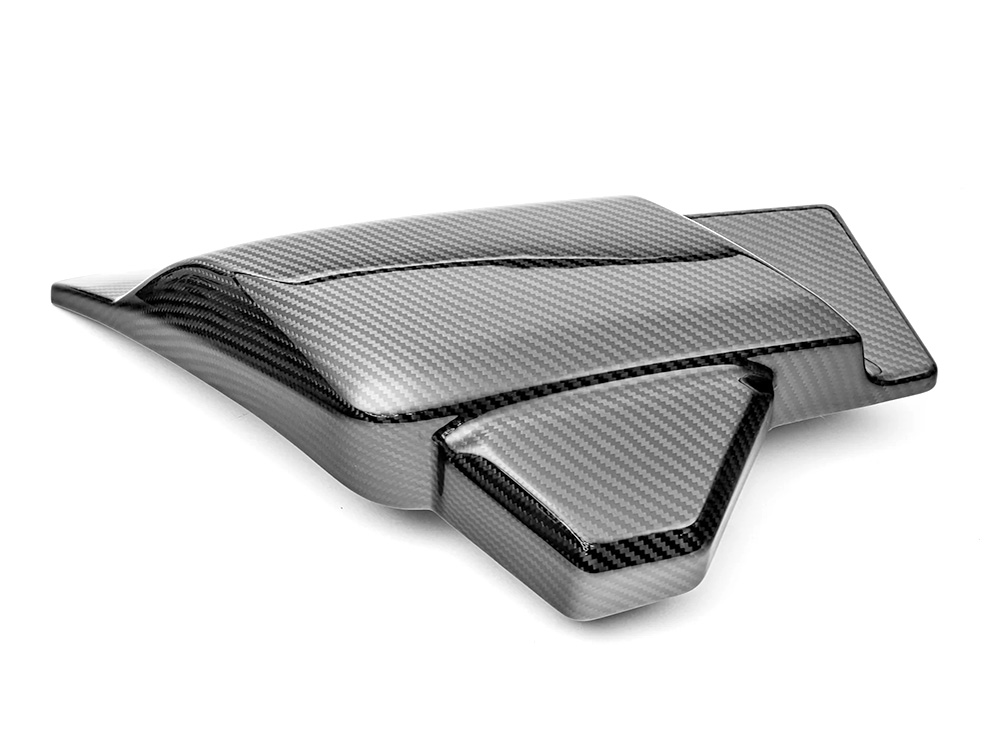 Carbon Side Covers - Gloss Finish. Fits CVO Touring 2023up, Street Glide & Road Glide 2024up, Touring 2025up