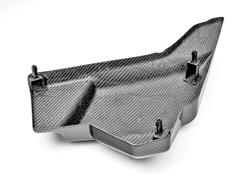 SLYFOX Carbon Side Covers – Matte Finish. Fits CVO Touring 2023up, Street Glide & Road Glide 2024up, Touring 2025up