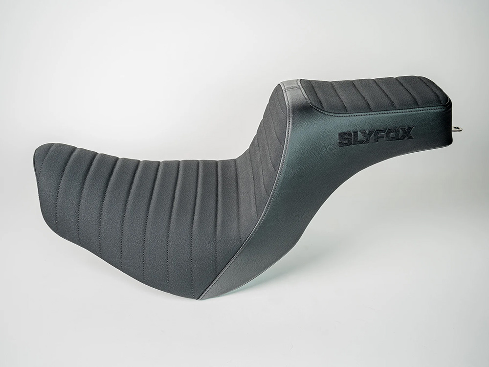 SLYFOX Highnoon Tuck N Roll Dual Seat. Fits Sport Glide & Low Rider 2018up, Low Rider S 2020up & Low Rider ST 2022up