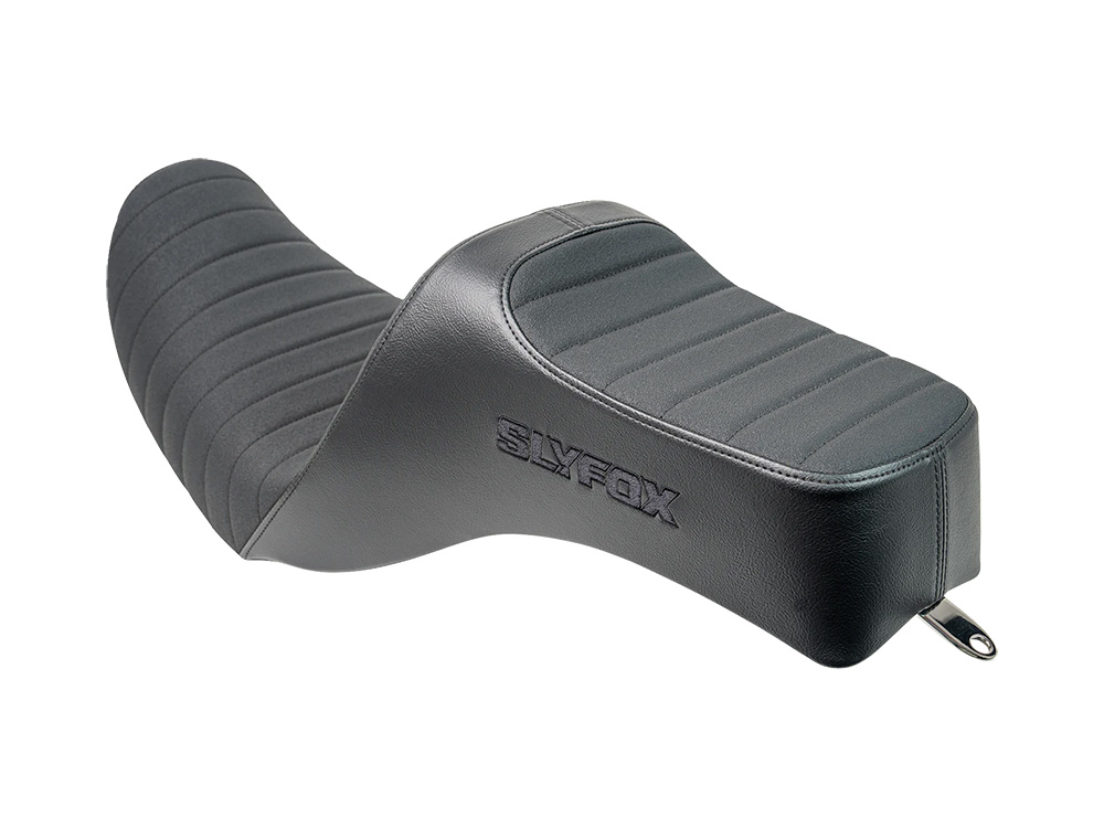 SLYFOX Highnoon Tuck N Roll Dual Seat. Fits Dyna 2006-2017