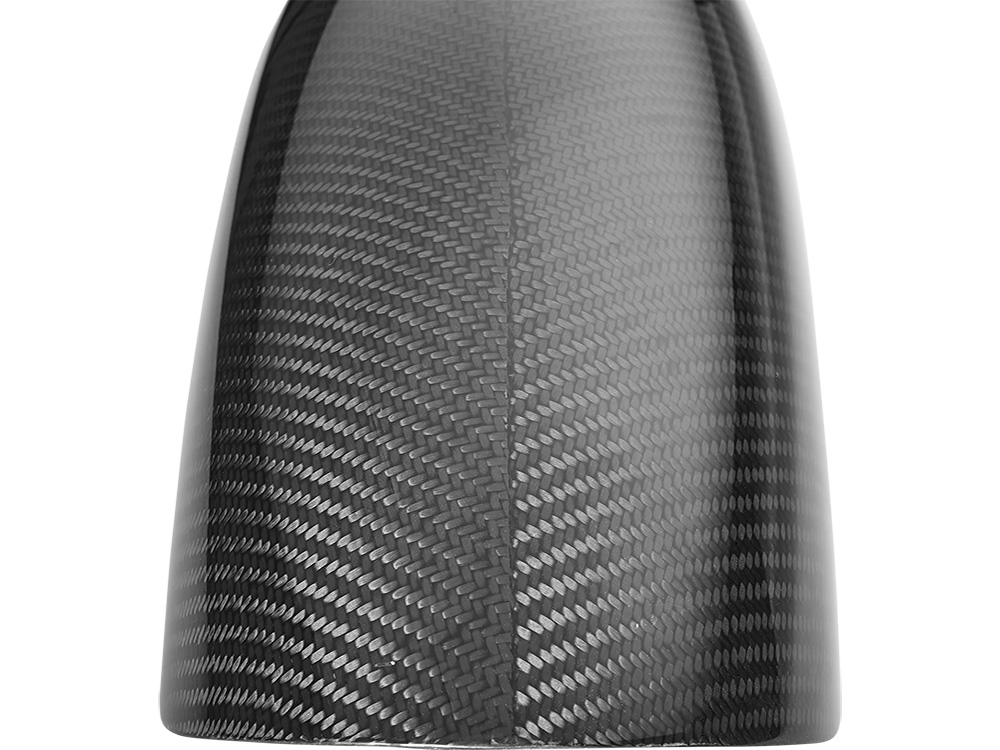 SLYFOX Shorty Carbon Front Fender – Gloss Finish. Fits Most Touring 2014-2024 with 19in. Front Wheel