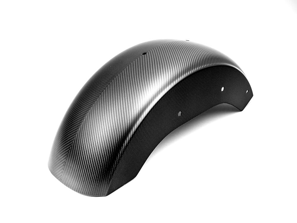Carbon Rear Fender - Matte Finish. Fits Softail Low Rider 2018-2020, Low Rider S 2020up & Low Rider ST 2022up