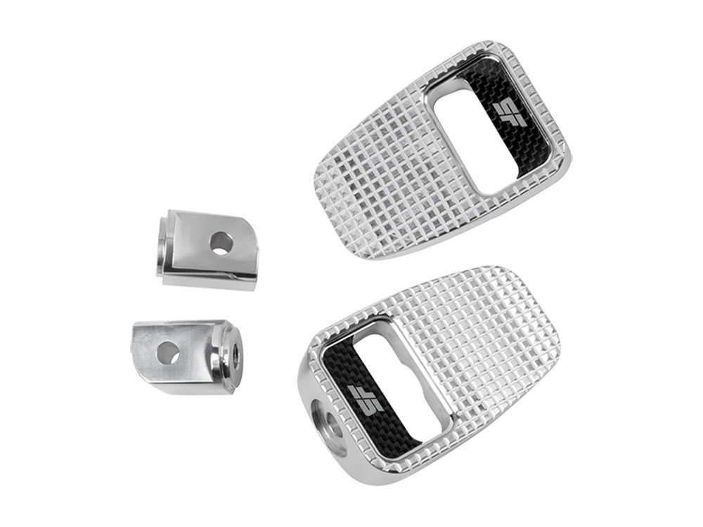 Fatty Footpegs - Polished. Fits Softail 2018up Rear Passenger