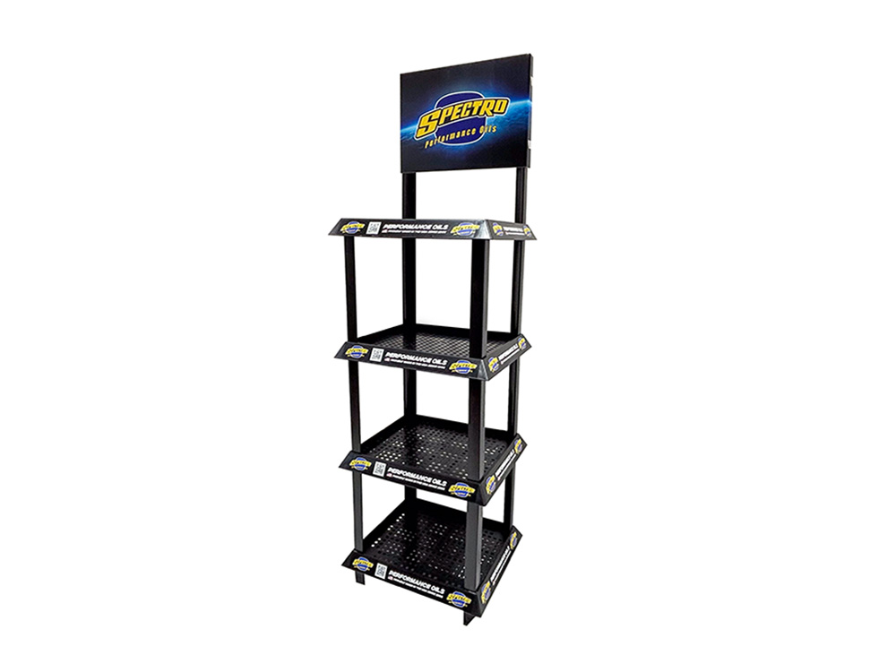 Spectro Oil's Display Rack