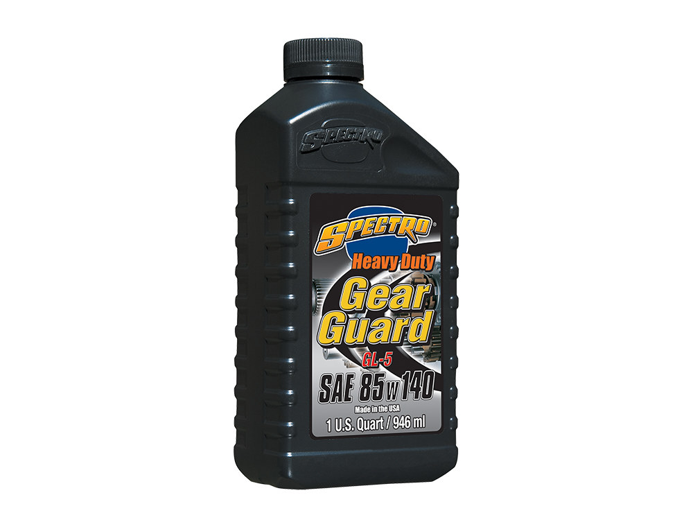 Heavy Duty Gear Oil Transmission Oil. 85w140 1 Quart Bottle (946ml). Fits Big Twin with 4 & 5 Speed Transmission.