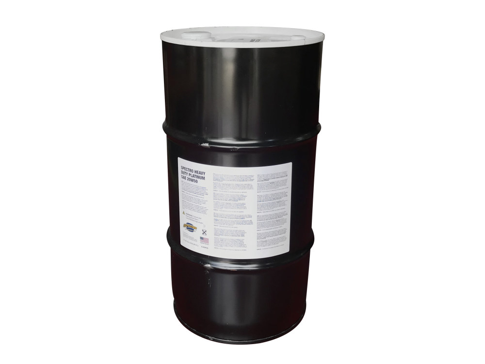 Full Synthetic Engine Oil, Platinum 20w50, 16 Gallon (60 Litre) Drum, Approximately 17 Oil Changes