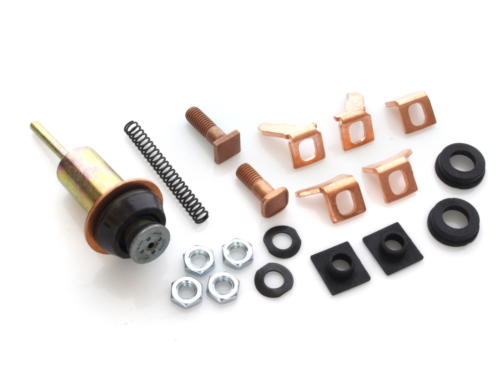 Solenoid Rebuild Kit. Fits Spyke 1.8 kW & 2.4 kW Starters & Compu-Fire 1.6 kW.