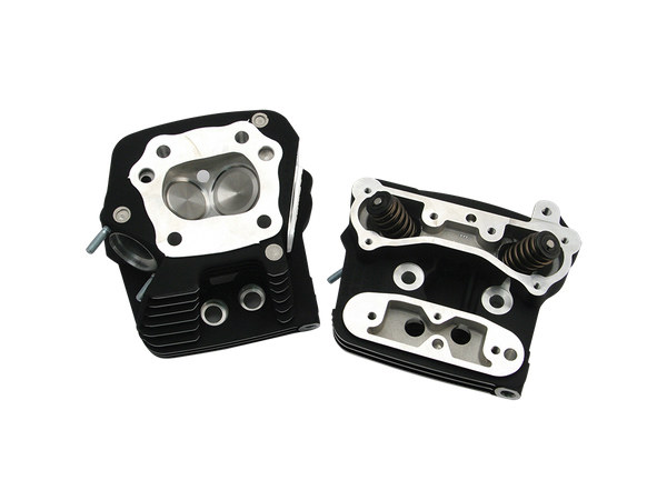 76cc Cylinder Head Kit - Black. Fits Big Twin 1986-1999.